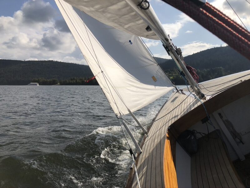 Segeln auf dem Schluchsee